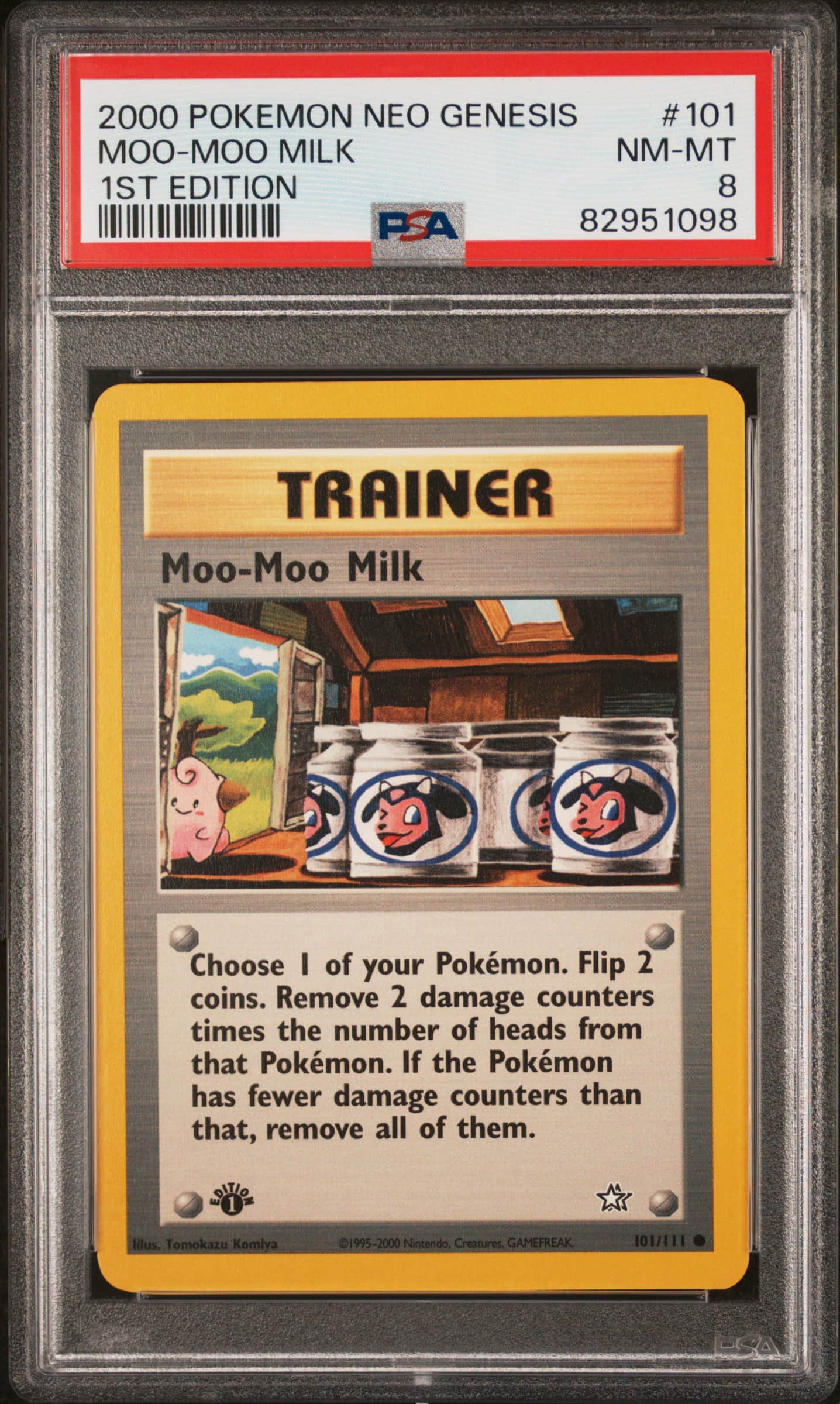 2000 #101 Moo-Moo Milk PSA 8 Neo